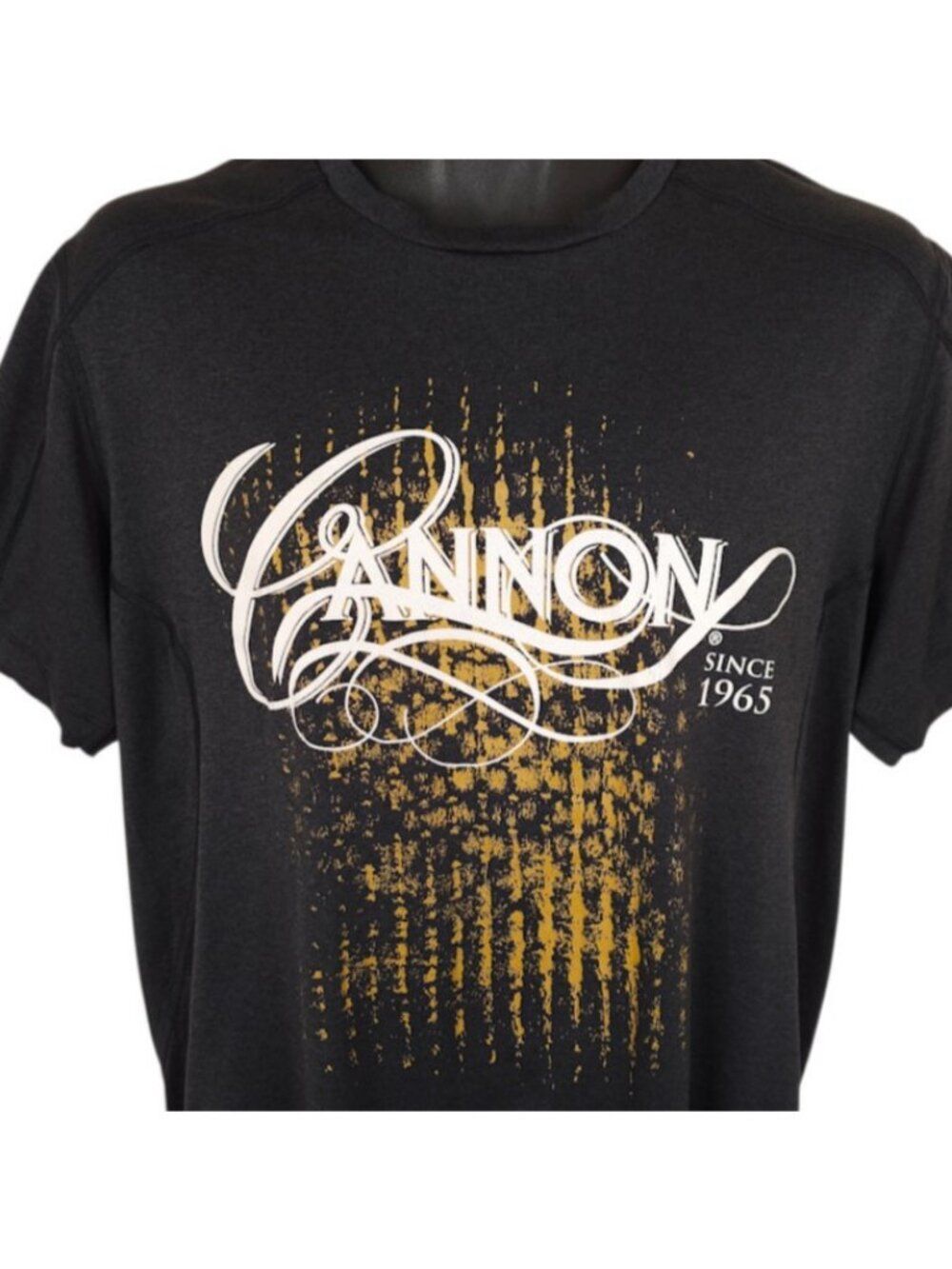 Cannon Safes T Shirt Mens Size Large Black Ogio Endurance Activewear